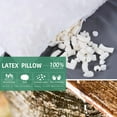 thumbnail image 3 of CottonColors Adjustable Shredded Premium Latex Pillow, 100% Talalay Extra Soft Latex Pillow Hotel Collection Grade for Sleeping - Queen Size, 3 of 6
