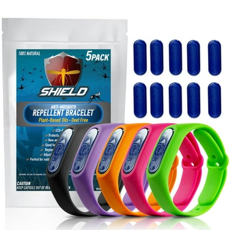 NextDia Shield Anti Mosquito Repellent Bracelet, Natural Insect & Bug