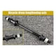 thumbnail image 4 of 4X Alargamiento de 240 mm Bicicleta de Montaña Bicicleta de Nieve Bujes de Bicicleta Gordos Eje Trasero Reacondicionado Eje Sólido Eje Trasero Accesorios de Bicicleta, 4 of 5