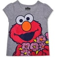 thumbnail image 6 of Sesame Street 3 Pack Shirt, Jacket and Leggings Set for Kids, Comfy Active Wear for Girls, Size 4T, 6 of 7