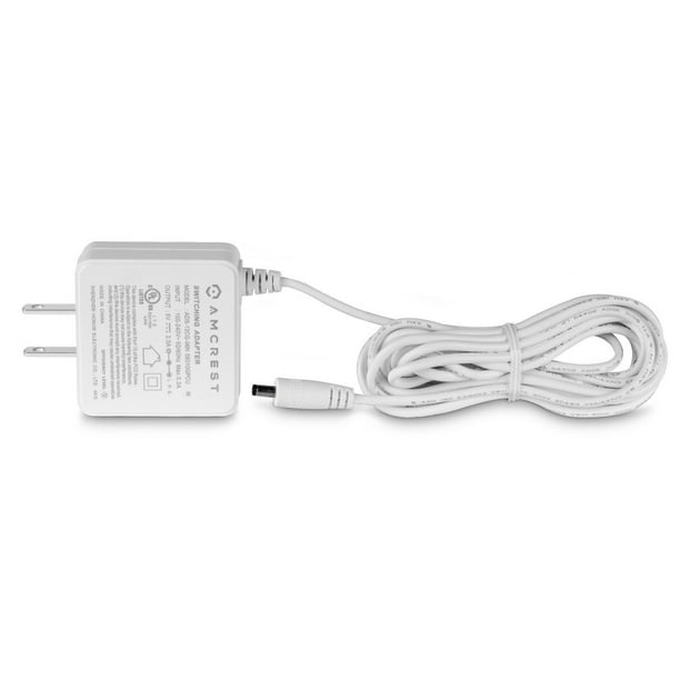 Amcrest US Standard 5V DC Power Supply (White)