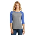 thumbnail image 1 of Camiseta manga raglán 3/4 Perfect Tri® para mujer de District®. DM136L Distrito DM136L, 1 of 1