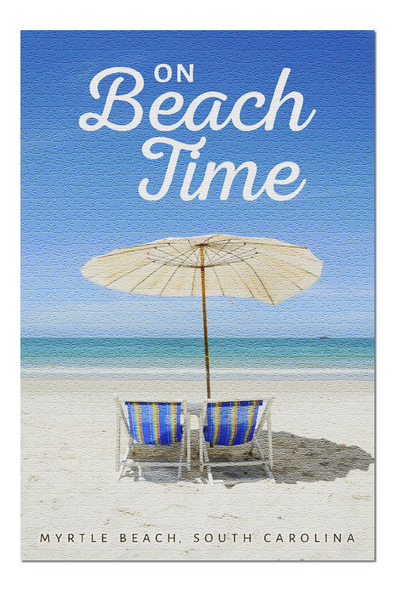 Myrtle Beach, South Carolina On Beach Time 103249 (20x30 Premium 1000