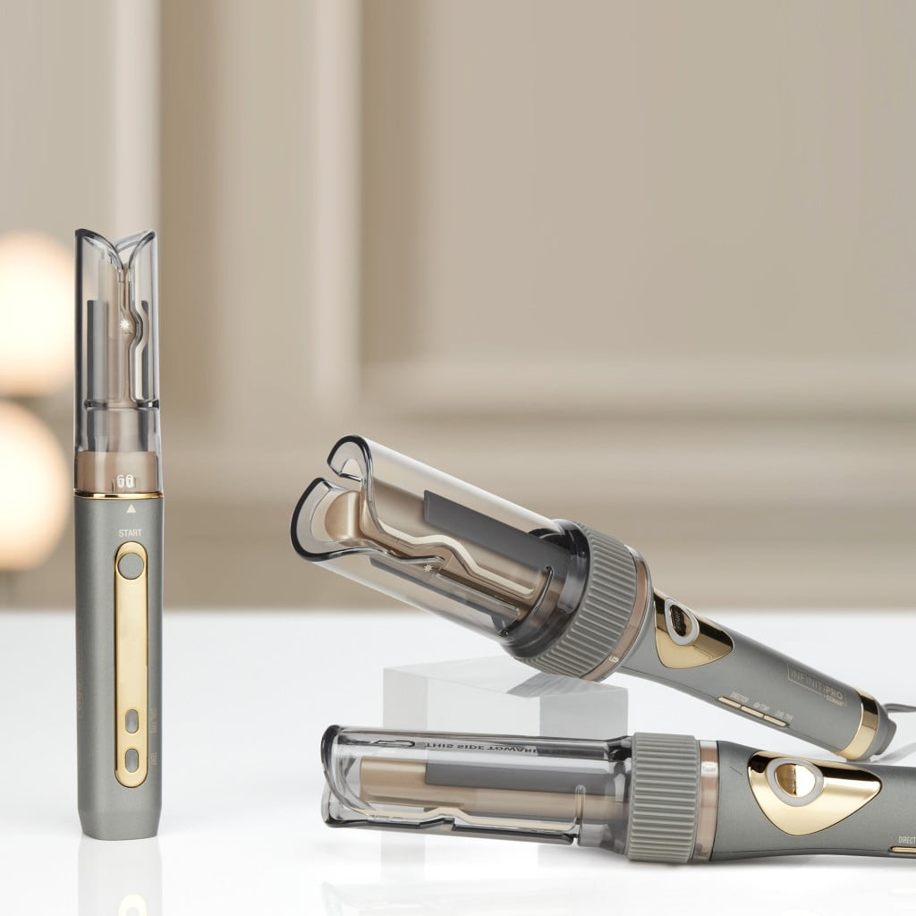 INFINITI PRO CONAIR Curl Secret Automatic Curling Iron, 1.25" Barrel, 5 Heat Settings