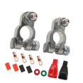 thumbnail image 4 of Kit de conector de terminal de batería, abrazaderas de terminal, piezas de reparación, accesorio, reemplazo de terminales positivos y negativos para, 4 of 8