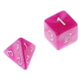thumbnail image 3 of TISHITA 7pcs rose polyhedral dice for dungeons and dragon dice party games, 3 of 5