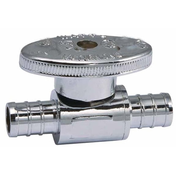 Nabco 98021LF Nabco Straight Stop - 0.5 x 0.5 in. Pex