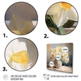 thumbnail image 3 of Designart "White Affodils love expression VI" Landscapes Floater Framed Canvas Print, 3 of 7