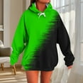 thumbnail image 5 of Womens Drawstring Hoodies, Long Sleeve Pullover for Women Fall Fashion Loose Fit Ombre Tie Dye Hooded Sweatshirts with Pockets S-2XL, 5 of 5