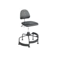 thumbnail image 1 of Safco Task Master Deluxe Industrial - Chair - task - swivel - polyurethane - black, 1 of 4