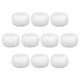 thumbnail image 3 of 10 calabazas de espuma blanca para decoración, adorno para pintar, regalo para niños, artificiales, falsas. 10 centímetros, 3 of 9