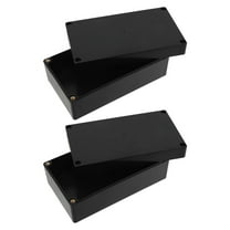 Hemoton 2pcs Plastic Waterproof Electronics Box Waterproof Box Electric Outlet Cover Power Junction Box For Home Electrical Outlets Box