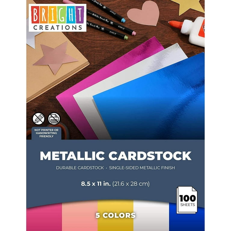 A4 Size Colorful Cardstock 250gsm, 50 Assorted Colors, Premium Thick Card Stock