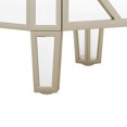 thumbnail image 6 of Elegant Mirrored 2-Drawer Side Table with Golden Lines for Living Room, Hallway, Entryway 16AAN, 6 of 9