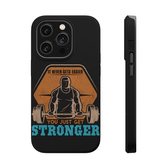DistinctInk MagSafe Tough Case for Apple iPhone 15 Pro (6.1" Screen) - Never Easier Just Stronger - Wireless Charging Compatible
