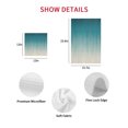thumbnail image 7 of Teal Blue Ombre Kitchen Dish Towels for Drying Dishes Set of 4, Contemporary Gradient Abstract Art Waffle Weave Microfiber Hand Tea Bathroom Towels Quick Dry & Absorbent Towel 15.7x23.6, 7 of 7