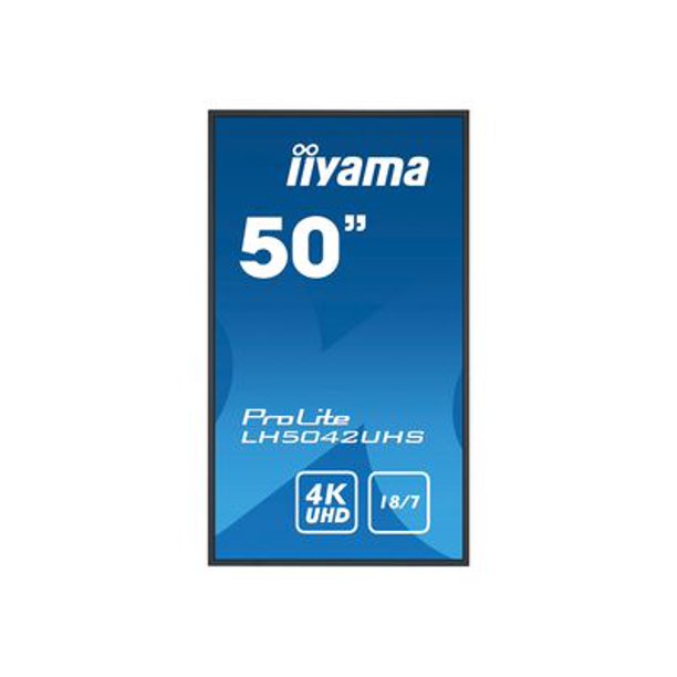 iiyama ProLite LH5042UHS-B3 50" Classe (49.5" Visible) Led Rétro-Éclairé Écran LCD - 4K