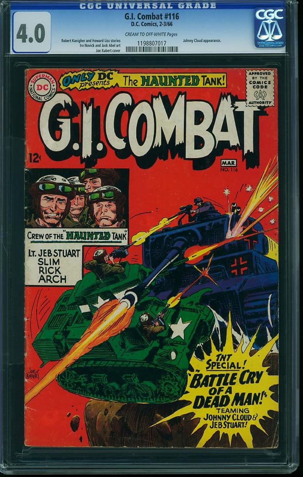 Cover of G.I. Combat #116
