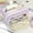 Purple, variant on Clearance Large Capacity Pencil Case Fabric Organizer For Pens Markers & Rulers (10.2x7.5 Inches)