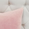 thumbnail image 4 of Home Soft Things Decorative Throw Pillow Covers, Soft Velvety Modern Double-Sided Designs, Pillow Inserts Not Included, Set of 4, 20x20 inch, Rose Quartz, 4 of 5