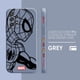 thumbnail image 3 of Case For Samsung Galaxy A91 A73 A72 A71 A53 A52 A51 A42 AO3S 4G 5G Simple Liquid silicone Case Marvel Line Iron Man Spiderman, 3 of 5