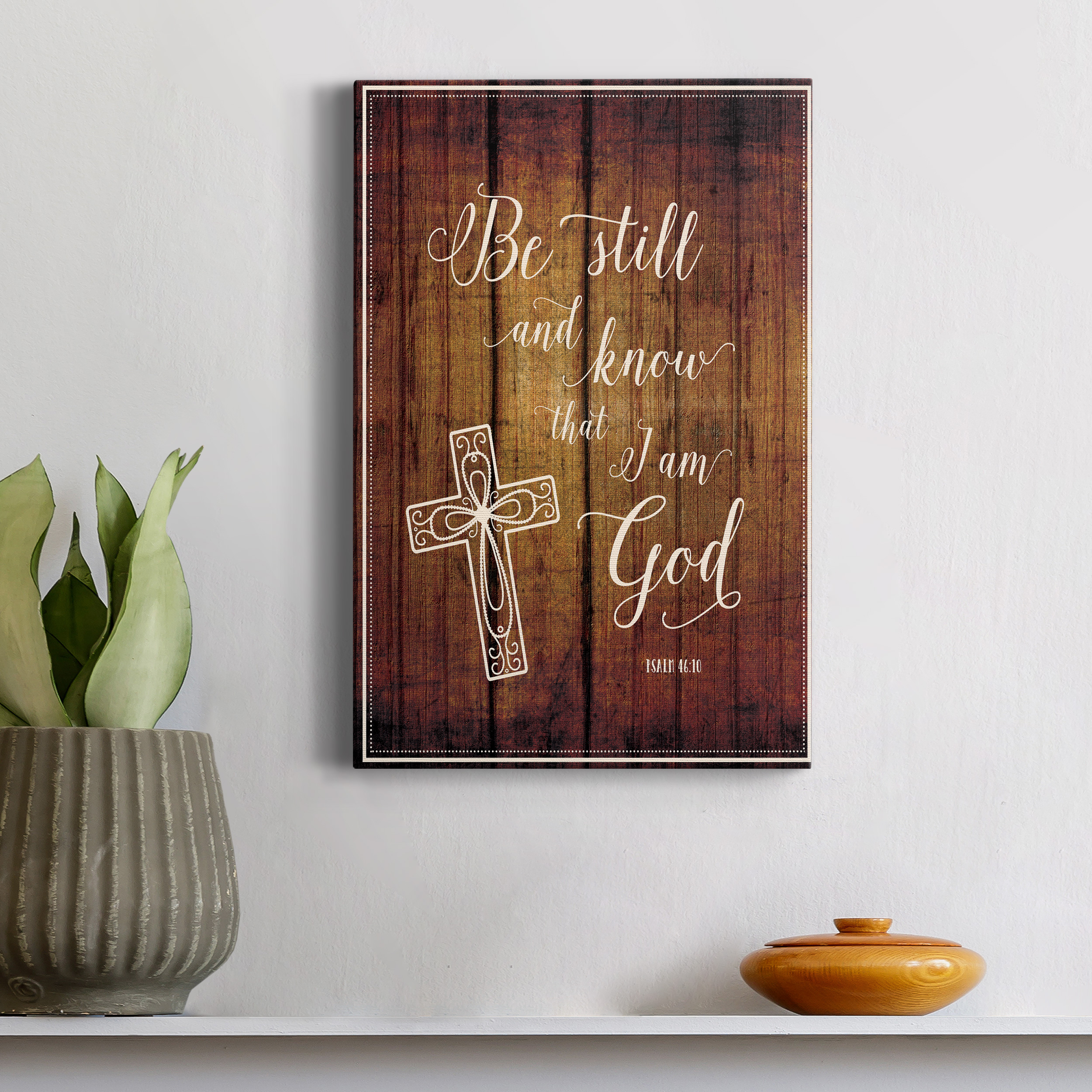 Be Still Premium Gallery Wrapped Canvas - Ready to Hang - 24 x 36