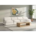 thumbnail image 2 of Meridian Furniture Comfy Cream Velvet 4-Pc. Modular Sofa, 2 of 10