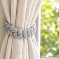 Hand Twisted Rope Bohemian Rope Curtain Tiebacks Cotton Cord Curtain Holdbacks Hand Woven ...