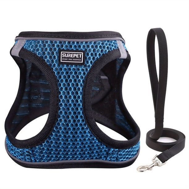 Premium Pet Harness and Leash Set - Perfect for Small and Medium Dogs Walking and Traveling!