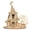 LG847, variant on Halloween DIY Miniature House Kit, 3D Wooden Puzzle Halloween House 3-in-1 Model Kit, DIY Spooky Building Set for Home Decorations (147PCS)