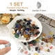 thumbnail image 2 of Uxcell Piedras de Chips Pulidos, 1lb/500g Grava de Fluorita, Piedras Trituradas de Cristal Naturales a Granel para Hacer Joyas, Manualidades, Relleno de Jarrones, Decoración de Plantas, Blanca, 2 of 6