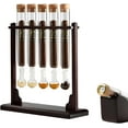 thumbnail image 7 of Cigar Flavor Injector Humidifier Cigar Test Tube Humidor Rack Cigar Infuser Glass Tube Kit Humidor with Caps Hygrometer with Straight Pipe, Ball Base & Wooden Plug for Cigar Enthusiasts (2Pcs-B), 7 of 7