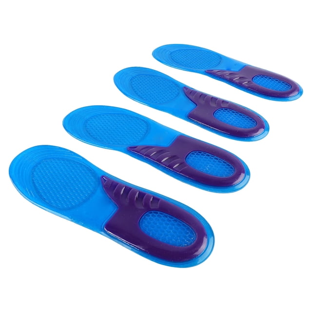 Plantillas De Silicona SEBS, Transpirables Y Con Distribución De Presión, Diseño En Forma De Taza Para El Talón, Plantillas Deportivas Para Hombres Y Mujeres