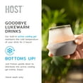 thumbnail image 5 of Host Freeze Tasting Glass, Vodka, Rum, Whiskey Glasses, 6.7oz Set of 2 Gray, 5 of 12