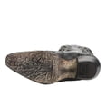 thumbnail image 5 of Corral Boots Womens Studded Tooled Inlay Glitter Snip Toe Cowboy  Mid Calf, 5 of 7