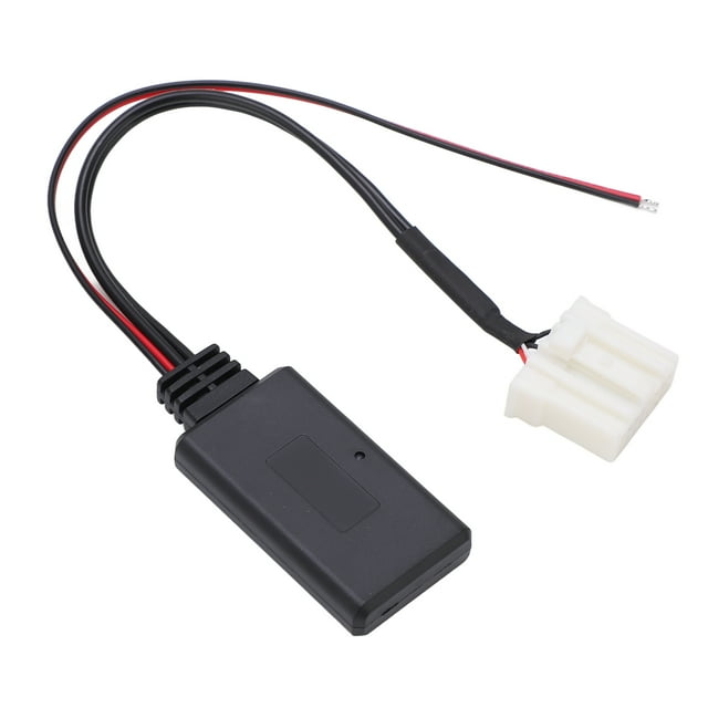 Adaptador de audio Bluetooth, radio de coche inalámbrica Bluetooth Cable adaptador Bluetooth AUX Módulo receptor Bluetooth AUX Resistente y duradero