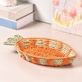 thumbnail image 5 of zhangmingg Carrot Shaped Decorative Tray for Home Desktop Storage and Organization, 5 of 5