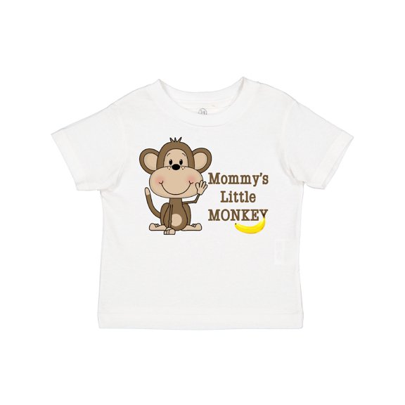 Inktastic Mommy's Little Monkey Boys or Girls Toddler T-Shirt