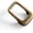 Antique Brass, variant on Oil Rubbered Bronze Cabinet Pulls 3'' Hole Center, Modern Zinc Alloy Finger Pull Handles for Drawer, Wardrobe, Cupboard, 6 Pack