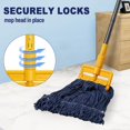 thumbnail image 3 of LCOKEIY 60 inch Metal Mop Handle for Industrial Household Floor Cleaning, 1 Pack, 3 of 7