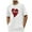White, variant on FAWUUDO Mens Romantic Valentines Short Sleeve T Shirt Round Neck Casual Simple Graphic Print Holiday Casual Wear Gray M