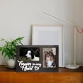 thumbnail image 5 of 1 Pc 4x6 Picture Frame in Black for Dog Forever in My Heart Frame Hold 3D Photo Frame MDF Wall Frame Dog Memorial Gifts for Loss of Dog Loss of Dog Sympathy Gift Holds Two Photos, 5 of 8