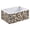 Leopard Print, variant on Fabric Open Basket Bins Foldable Storage Basket 2 Size Avliable Giraffe Stripes
