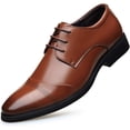 thumbnail image 2 of Xishao Hombres Casual Cuero Oxfords Negocio Trabajo Mocasines Zapatos para Caminar Mocasines Barcos de Moda Xishao ropa, 2 of 2