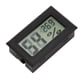 thumbnail image 3 of Medidor De Humedad Mini termómetro higrómetro digital LCD temperatura humedad medidor (negro), 3 of 7