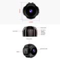 thumbnail image 3 of Mini cámara portátil de alta definición 1080P Cámara de seguridad WiFi inteligente Visión nocturna D Irfora Mini cámara, 3 of 6