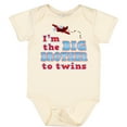 thumbnail image 3 of Inktastic I'm the Big Brother to Twins. Boys Baby Bodysuit, 3 of 5
