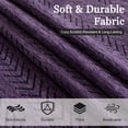 thumbnail image 2 of Jessy Home Sofa Cover Slipcover Couch Cover Protector Durable Multi-Function Furniture Cover for Dogs Cats Home Decor 71"x 150"Purple, 2 of 8
