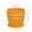 Orange small, variant on Silicone Slow Feeder Dog Bowl Cup - Anti-Slip Distraction Design for Small to Medium Breeds - Promotes Healthy Digestion