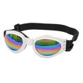 thumbnail image 1 of 1Pc Dog Sunglasses Eye Wear Protection Collapsible Pet Goggles UV Protection Goggles with Strap(White), 1 of 7